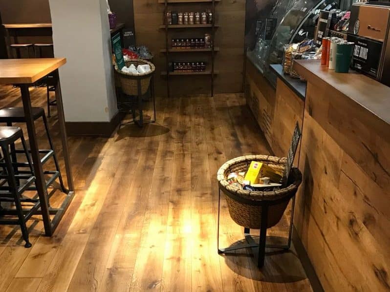 New floor Starbucks Manchester